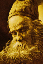 Load image into Gallery viewer, Tappeto Autentico Originale Annodato Figurativo Michelangelo Buonarroti 65x52
