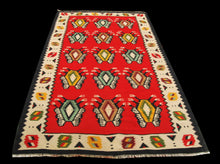 Carica l'immagine nel visualizzatore di Gallery, Kilim Tappeto Carpet Tapis Teppich Alfombra Rug Tapiet Turco CM 237x150
