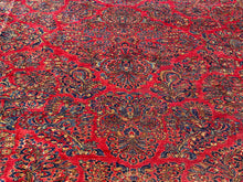 Load image into Gallery viewer, Tappeto Antico Sarokh Amerika Mohajeran USA 606x341 CM
