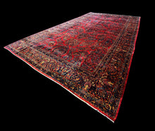 Load image into Gallery viewer, Tappeto Antico Sarokh Amerika Mohajeran USA 606x341 CM
