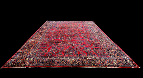 Tappeto Antico Sarokh Amerika Mohajeran USA 606x341 CM