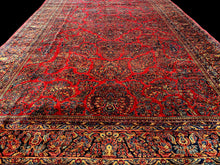 Load image into Gallery viewer, Tappeto Antico Sarokh Amerika Mohajeran USA 606x341 CM
