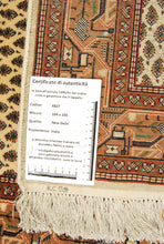 Lade das Bild in den Galerie-Viewer, Varanassi Original Authentic Hand Made Carpet 184x100 CM
