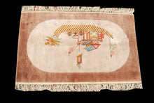 Carica l'immagine nel visualizzatore di Gallery, Tappeto Carpet Tapis Teppich Alfombra Rug Pekin Silk 100% (Hand Made) 120x72 CM 
