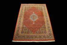 Carica l'immagine nel visualizzatore di Gallery, Original Authentic Hand Made Carpet Varanassi India CM 293x203
