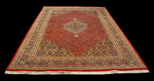 Carica l'immagine nel visualizzatore di Gallery, Original Authentic Hand Made Carpet Varanassi India CM 293x203
