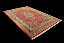 Lade das Bild in den Galerie-Viewer, Original Authentic Hand Made Carpet Varanassi India CM 293x203
