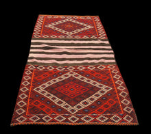 Carica l&#39;immagine nel visualizzatore di Gallery, Original Hand Made Rustic Kilim / Cicim Afganistan Origin CM 210x110
