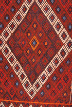 Carica l&#39;immagine nel visualizzatore di Gallery, Original Hand Made Rustic Kilim / Cicim Afganistan Origin CM 210x110
