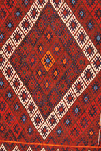 Carica l'immagine nel visualizzatore di Gallery, Original Hand Made Rustic Kilim / Cicim Afganistan Origin CM 210x110
