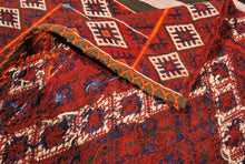 Carica l'immagine nel visualizzatore di Gallery, Original Hand Made Rustic Kilim / Cicim Afganistan Origin CM 210x110
