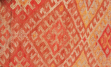 Lade das Bild in den Galerie-Viewer, Original Hand Made Rustic Kilim / Cicim Afganistan Origin CM 370x140
