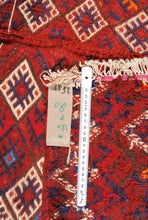 Carica l'immagine nel visualizzatore di Gallery, Original Hand Made Rustic Kilim / Afganistan Origin CM 120x80
