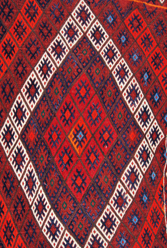 Original Hand Made Rustic Kilim / Afganistan Origin CM 61x68