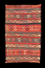 Lade das Bild in den Galerie-Viewer, Original Hand Made Rustic Kilim / Afganistan Origin CM 80X56
