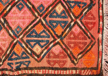 Carica l&#39;immagine nel visualizzatore di Gallery, Original Hand Made Rustic Kilim / Afganistan Made CM 74x68
