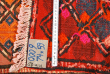 Carica l'immagine nel visualizzatore di Gallery, Original Hand Made Rustic Kilim / Afganistan Made CM 74x68
