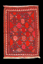 Carica l&#39;immagine nel visualizzatore di Gallery, Original Hand Made Rustic Kilim / Afganistan Origin CM 79x58
