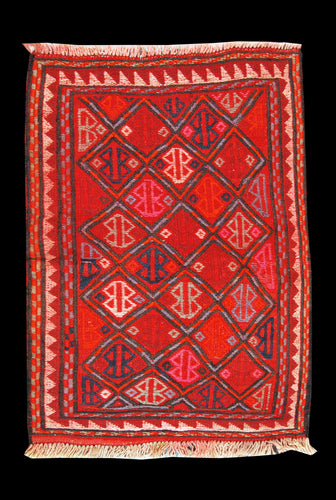 Original Hand Made Rustic Kilim / Afganistan Origin CM 79x58