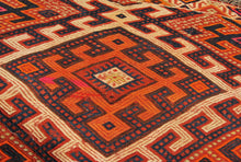 Carica l'immagine nel visualizzatore di Gallery, Original Hand Made Rustic Kilim / Afganistan Origin CM 100X84
