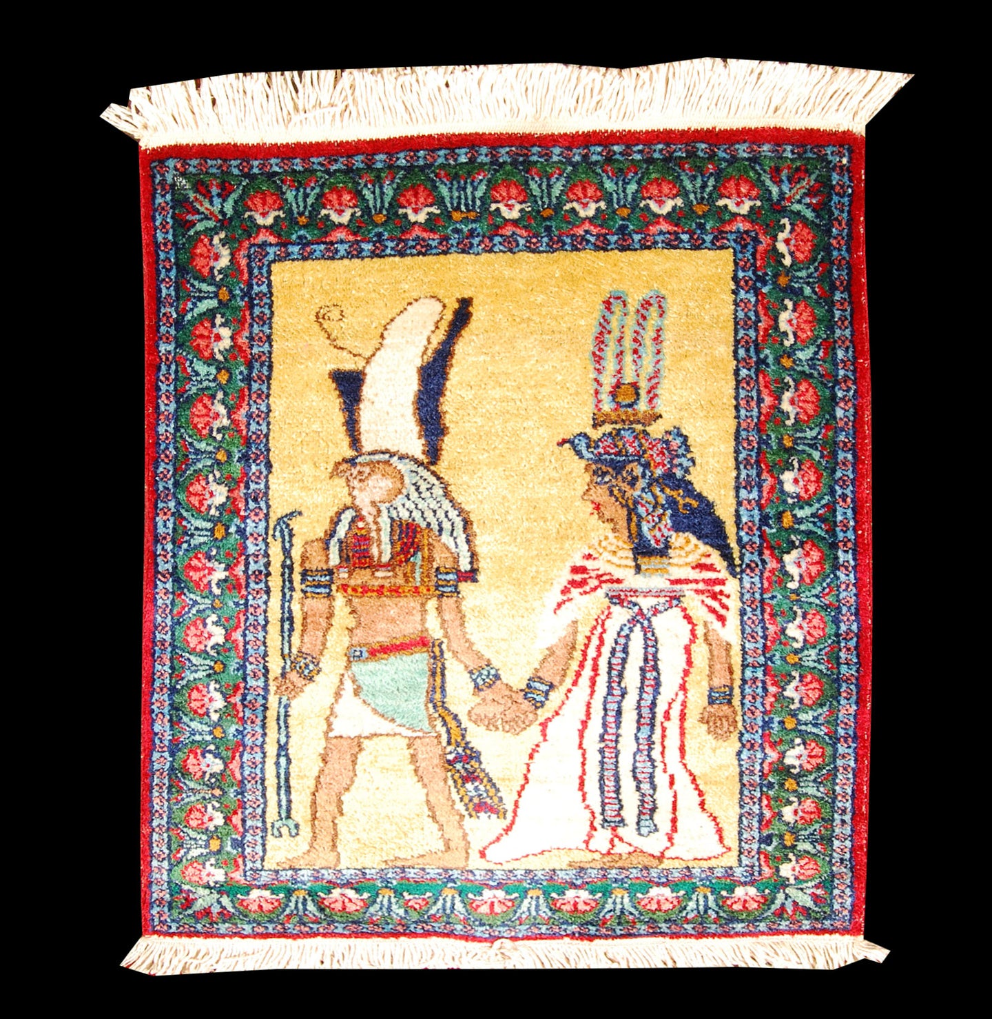 CM 87x61 Tabriz Ancient Antique Original Hand Made Carpets 