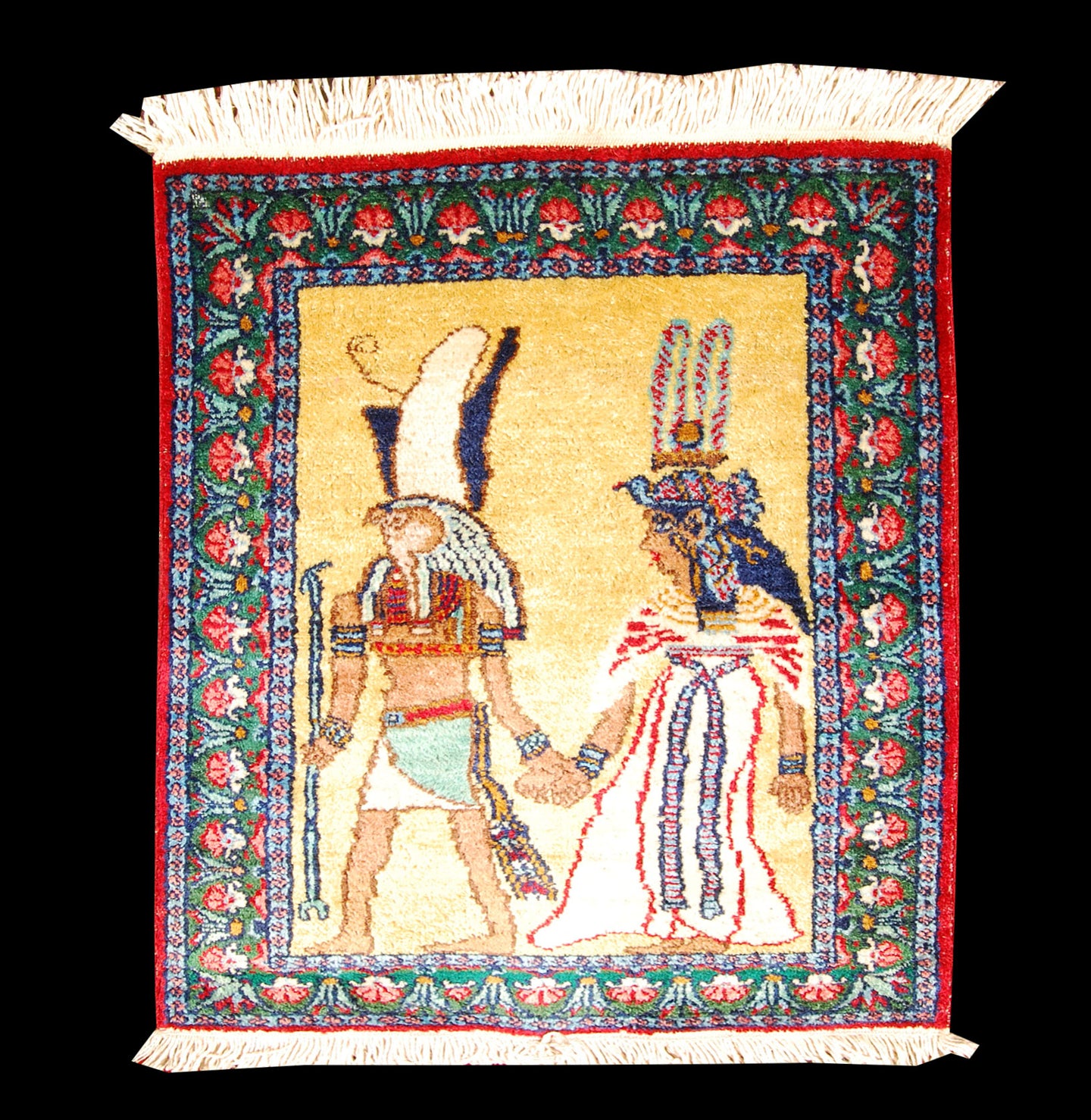 CM 87x61 Tabriz Ancient Antique Original Hand Made Carpets 
