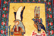 Carica l&#39;immagine nel visualizzatore di Gallery, CM 87x61 Tabriz Ancient Antique Original Hand Made Carpets 
