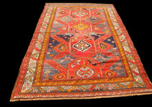 Carica l&#39;immagine nel visualizzatore di Gallery, Hand made Antique Kazak / Karabak Caucasic Carpets CM 265x160
