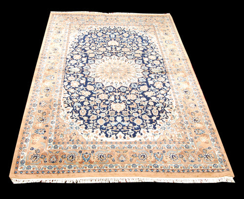  Hand knotted carpet Ziegler /kashmir India  / Pakistan CM 182x120