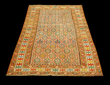 Carica l'immagine nel visualizzatore di Gallery, Hand made Antique Kazak / Shirvan Caucasic Carpets CM 146x105
