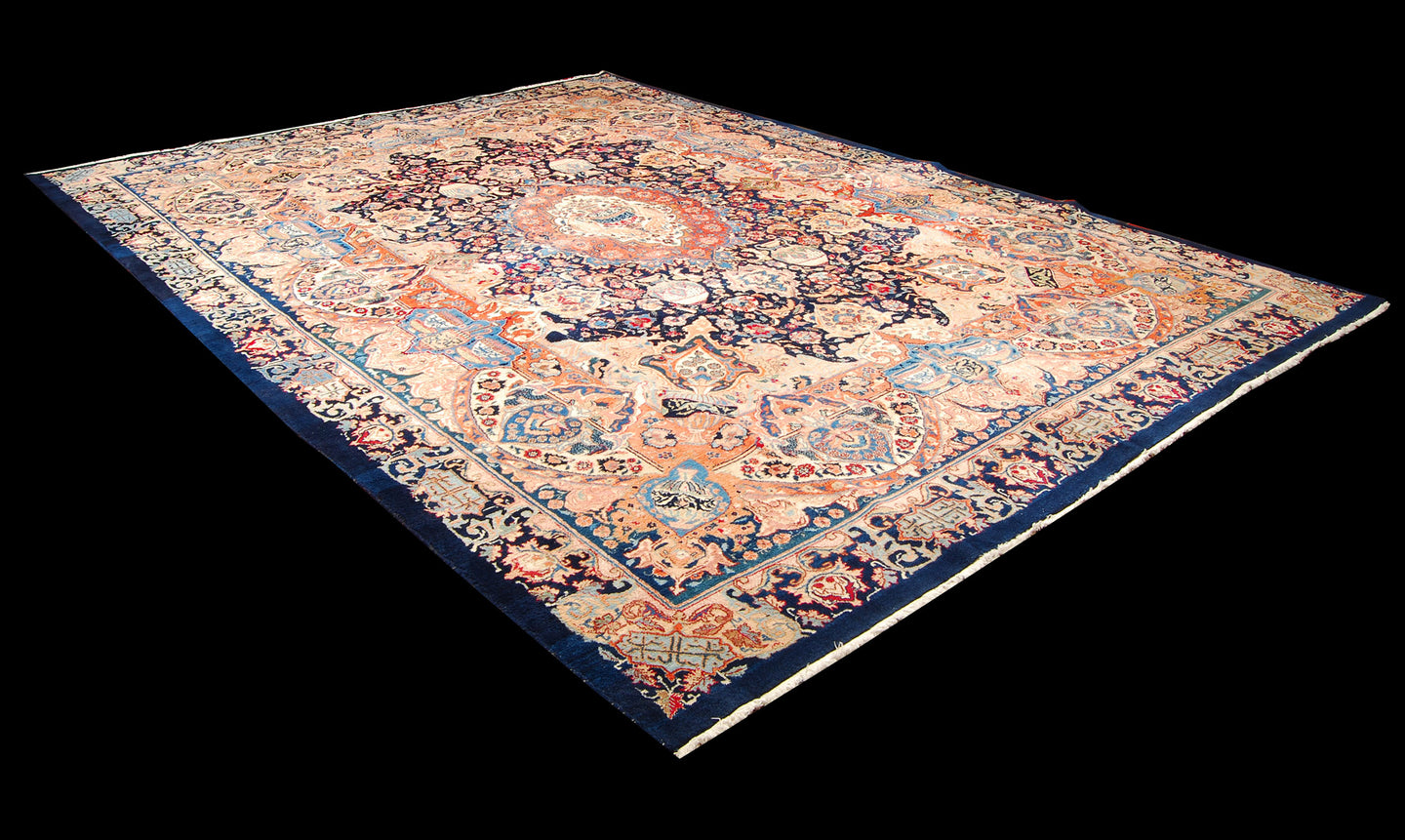 400x306 Cm Kashmar Mashad Original Hand Made Carpets 