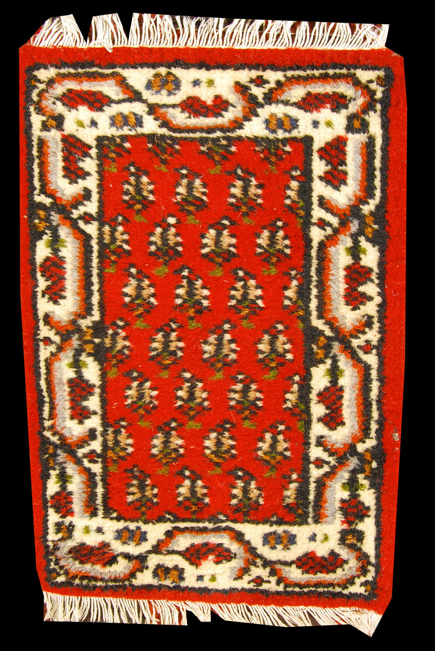 Original Authentic Hand Made Carpet India Varanassi 60x40 CM