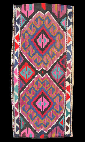 Original Hand Made Rustic Kilim / Afganistan Origin CM 96X42