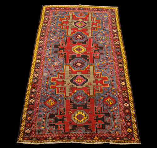 Hand made Antique Kazak / Shirvan/ Caucasic Carpets 260x150 CM