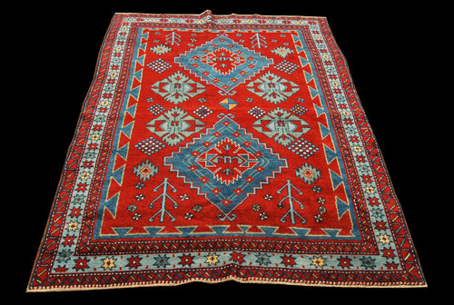 Hand made Antique Kazak / Shirvan /  Caucasic Carpets CM 175x130