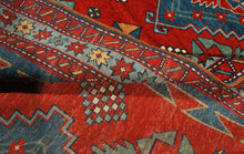 Carica l&#39;immagine nel visualizzatore di Gallery, Hand made Antique Kazak / Shirvan /  Caucasic Carpets CM 175x130
