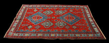 Lade das Bild in den Galerie-Viewer, Hand made Antique Kazak / Shirvan /  Caucasic Carpets CM 175x130
