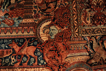 Lade das Bild in den Galerie-Viewer, Tappeto Teppich Originale kashmar Hand Made Carpets CM 390x289

