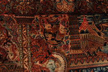 Lade das Bild in den Galerie-Viewer, Tappeto Teppich Originale kashmar Hand Made Carpets CM 390x289
