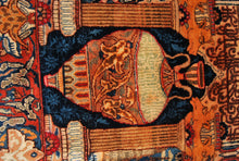 Carica l&#39;immagine nel visualizzatore di Gallery, Tappeto Teppich Originale kashmar Hand Made Carpets CM 390x289
