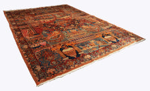 Carica l&#39;immagine nel visualizzatore di Gallery, Tappeto Teppich Originale kashmar Hand Made Carpets CM 390x289
