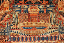 Lade das Bild in den Galerie-Viewer, Tappeto Teppich Originale kashmar Hand Made Carpets CM 390x289
