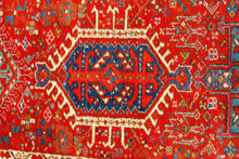 Lade das Bild in den Galerie-Viewer, Gharageh Antique Original Hand Made Carpets Tapis Teppich CM 360x105
