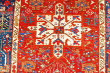 Lade das Bild in den Galerie-Viewer, Gharageh Antique Original Hand Made Carpets Tapis Teppich CM 360x105

