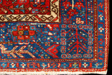 Carica l'immagine nel visualizzatore di Gallery, Gharageh Antique Original Hand Made Carpets Tapis Teppich CM 360x105
