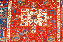 Carica l'immagine nel visualizzatore di Gallery, Gharageh Antique Original Hand Made Carpets Tapis Teppich CM 360x105
