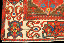Carica l&#39;immagine nel visualizzatore di Gallery, Bakhtyaty Ancient Antique Original Hand Made Carpets Tapis Teppich CM 230x135
