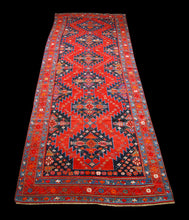 Carica l&#39;immagine nel visualizzatore di Gallery, Hand made Antique Kazak / Shirvan Caucasic Carpets CM 470x177
