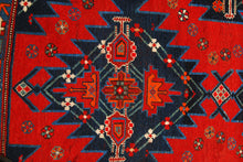 Carica l&#39;immagine nel visualizzatore di Gallery, Hand made Antique Kazak / Shirvan Caucasic Carpets CM 470x177
