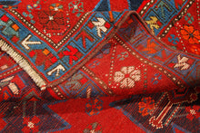 Carica l&#39;immagine nel visualizzatore di Gallery, Hand made Antique Kazak / Shirvan Caucasic Carpets CM 470x177
